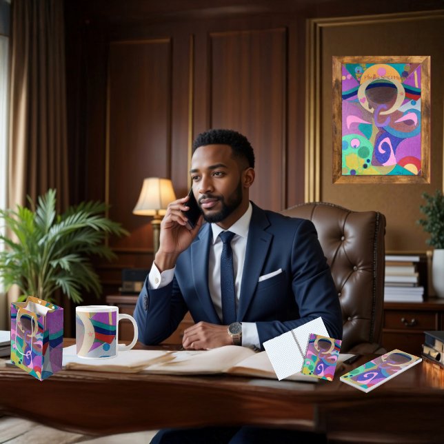 Ich heile mittlere geschenktüte (Get the full "I Heal" collection at: https://bit.ly/SmartArtZazzle)