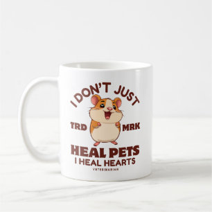 Ich heile nicht nur Haustiere, ich heile Herzen Kaffeetasse