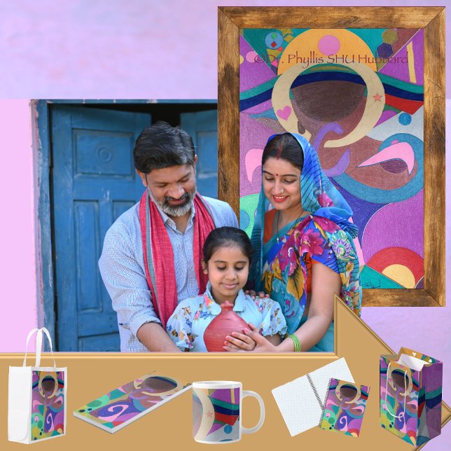 Ich heile postkarte (Get the full "I Heal" collection at: https://bit.ly/SmartArtZazzle)