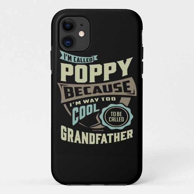 Ich heiße Poppy Case-Mate iPhone Hülle (Rückseite)