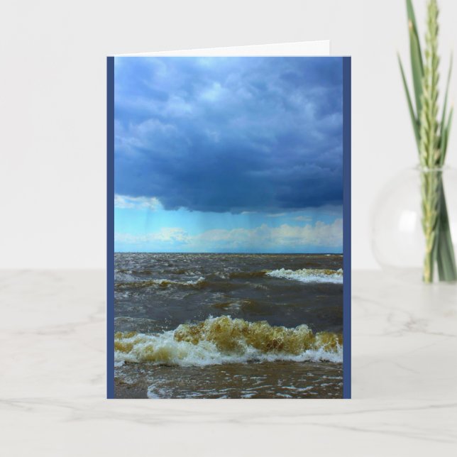 Ich helfe Ihnen, jeden möglichen Sturm zu Karte (Vorderseite)