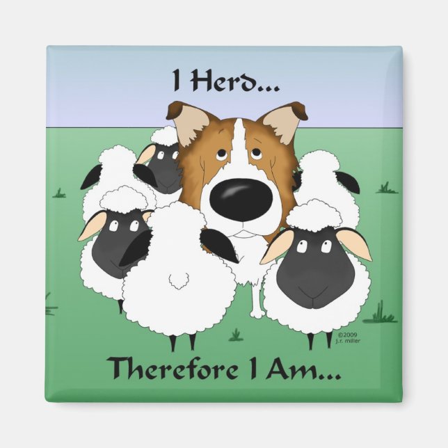 Ich Herd ... also bin ich Magnet (Vorne)