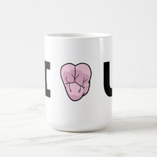 "Ich [Herz-Geformt-Molar} u-" Tasse