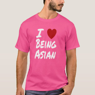 Ich Herz (Liebe), asiatisch-koreanisches Japanisch T-Shirt
