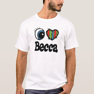 Ich Herz (Liebe) Becca T-Shirt
