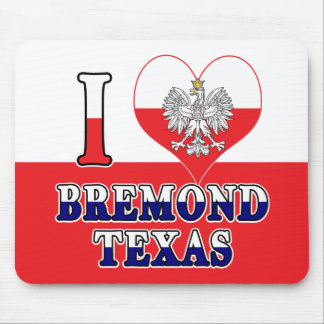 Ich Herz Liebe Bremond Texas Mousepad