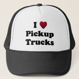 Ich Herz-Lieferwagen-LKW Truckerkappe