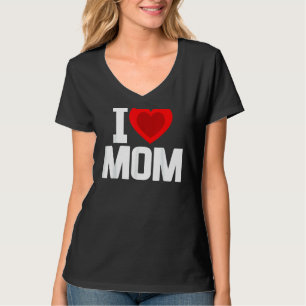 Ich Herz Mama Liebe Mama Muttertagsfamilie Matchin T-Shirt