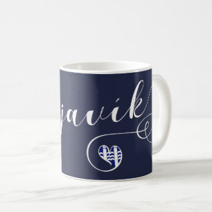 Ich herz Reykjavík, Isländisch Tasse
