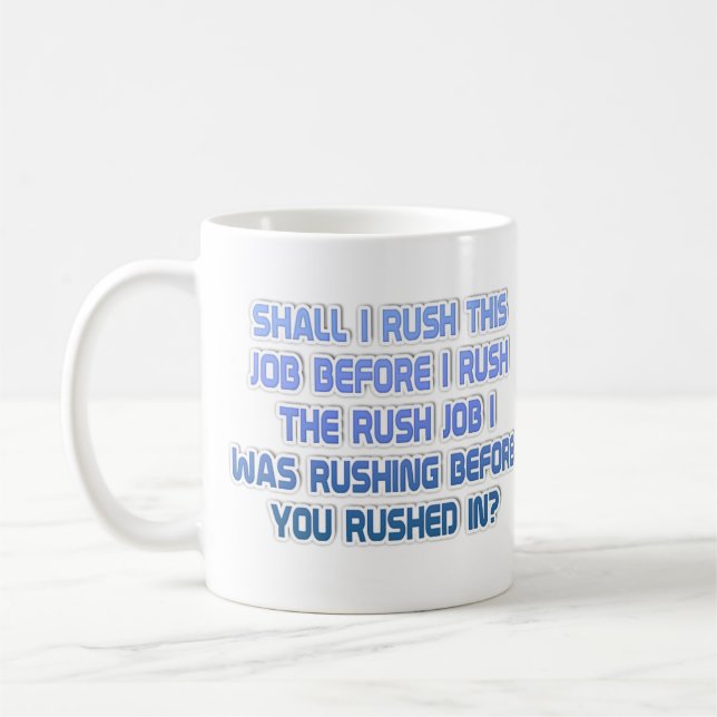 Ich hetzte tasse (Links)