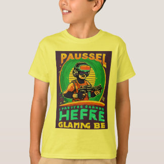 Ich hielt mein Retro-Gaming an, um hier zu sein" F T-Shirt