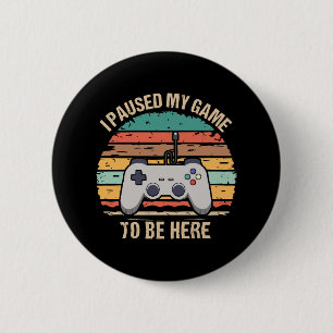 Ich hielt mein Spiel an, hier zu sein Button