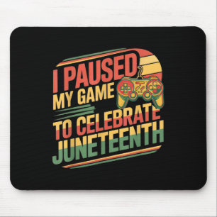 Ich hielt mein Spiel an, um die Junetng. Mousepad