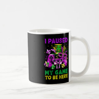 Ich hielt mein Spiel an, um hier Video Game Beads  Kaffeetasse