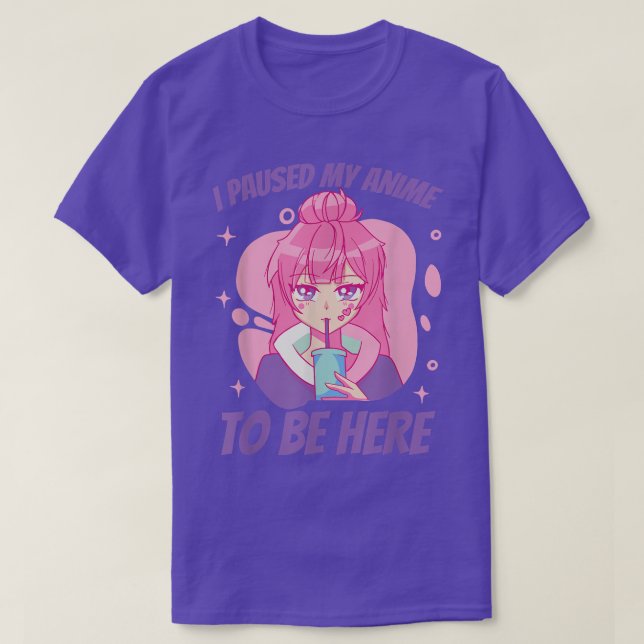 Ich hielt meine Anime an, um hier japanischen Cart T-Shirt (Design vorne)