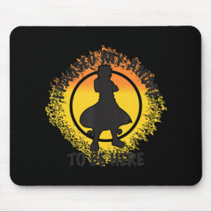 Ich hielt meinen Anime an, hier Frauen Mens Anime  Mousepad