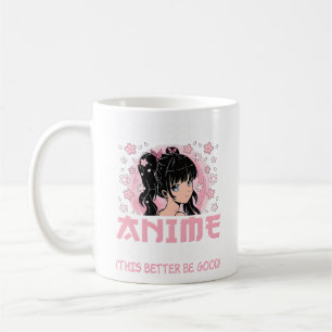 Ich hielt meinen Anime an, um hier zu sein Anime G Kaffeetasse