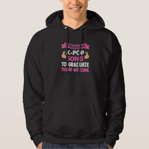Ich hielt meinen K-Pop an, um K-Pop Merch zu studi Hoodie