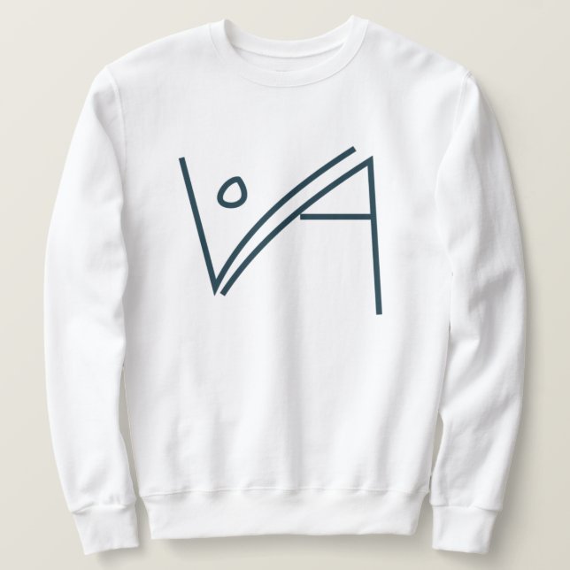 Ich hoffe, du hast glückliche Tage Sweatshirt (Design vorne)