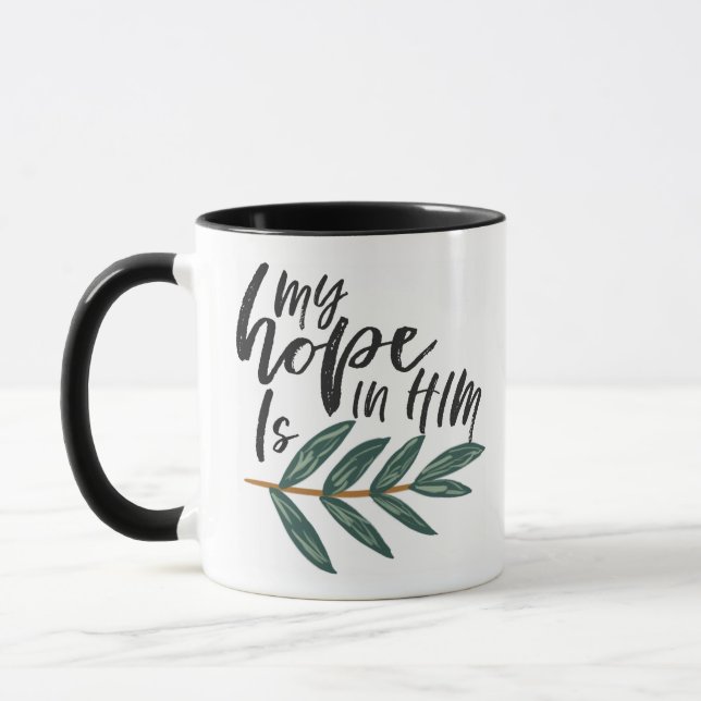 Ich hoffe, in seiner Tasse (Links)