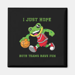 Ich hoffe nur, dass beide Teams Spaß haben Magnet
