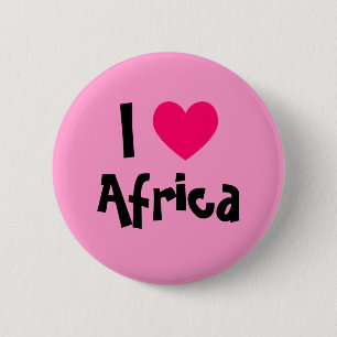 Ich höre Afrika Button