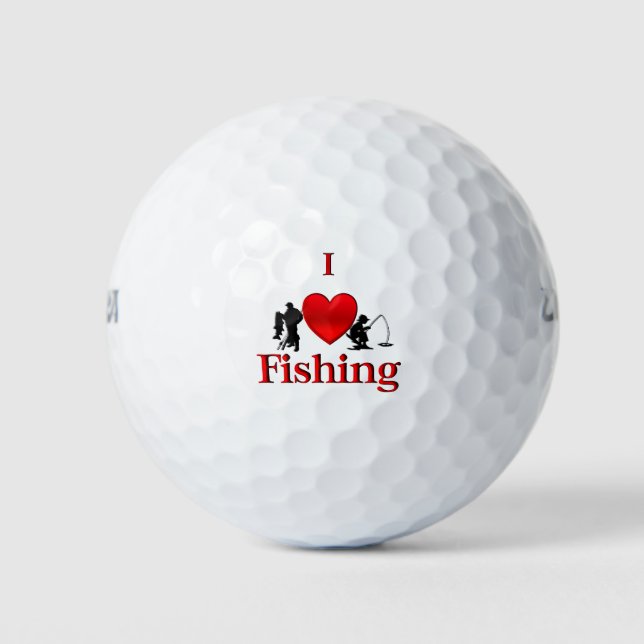 Ich höre Angeln Golfball (Vorderseite)