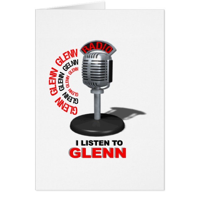 Ich höre auf Glenn (Vorne)