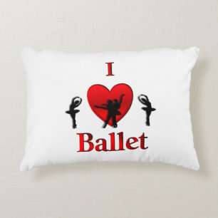 Ich höre Ballet Dekokissen