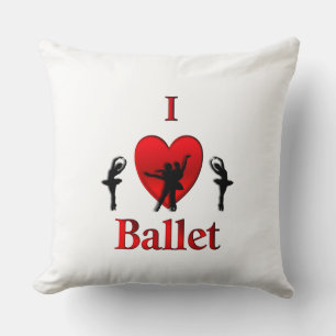 Ich höre Ballet Kissen
