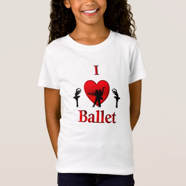 Ich höre Ballet T-Shirt (Vorderseite)