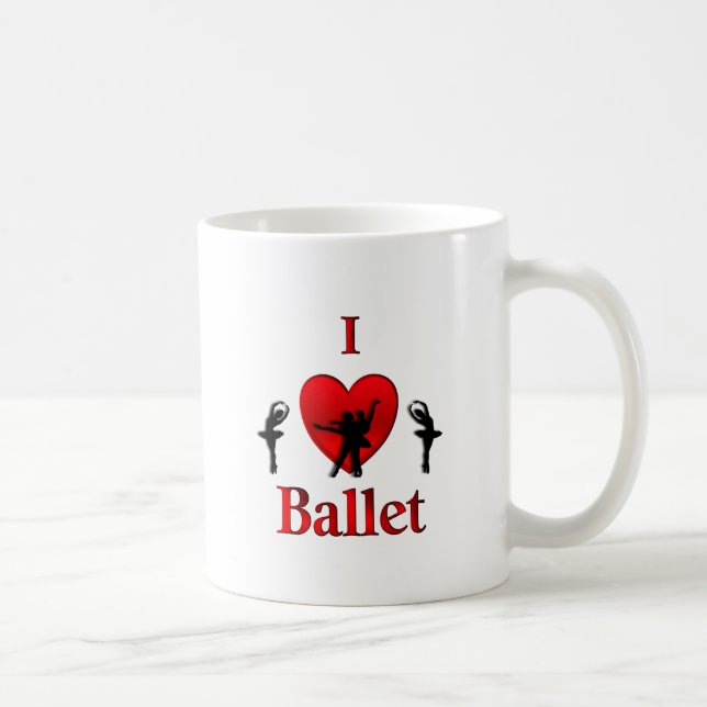 Ich höre Ballet Tasse (Rechts)