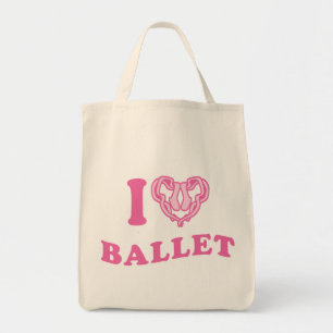 Ich höre Ballet Tragetasche