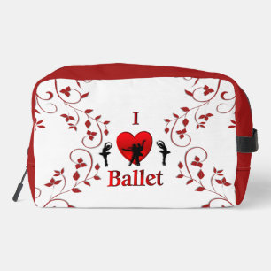 Ich höre Ballet Waschbeutel