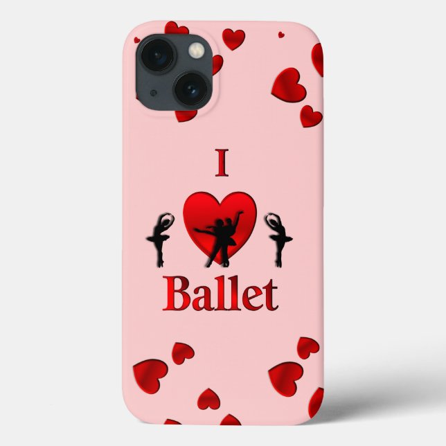 Ich höre Balletttanz Case-Mate iPhone Hülle (Rückseite)