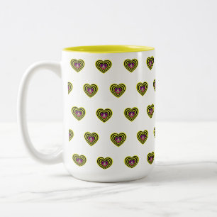 Ich höre Bienen Zweifarbige Tasse