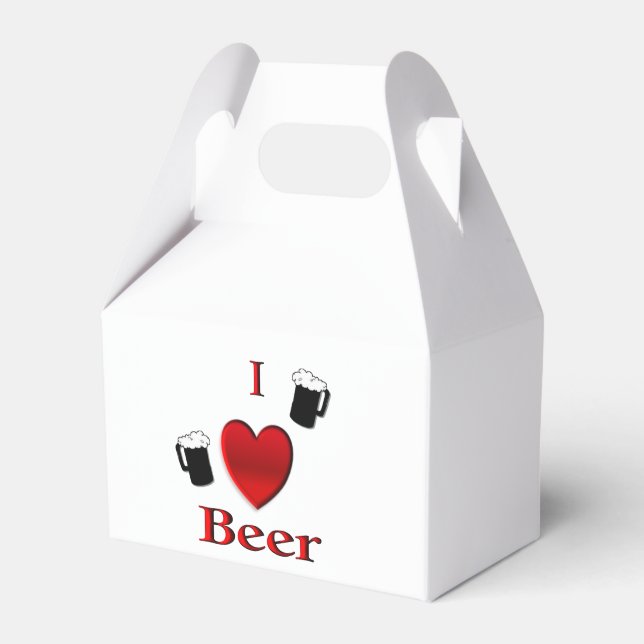 Ich höre Bierdesign Geschenkschachtel (Vorderseite)