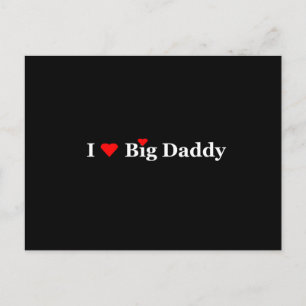 Ich höre Big Daddy Postkarte
