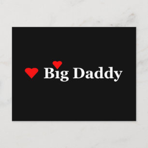 Ich höre Big Daddy Postkarte