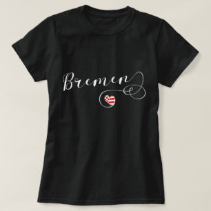 Ich höre Bremen, Deutschland T-Shirt