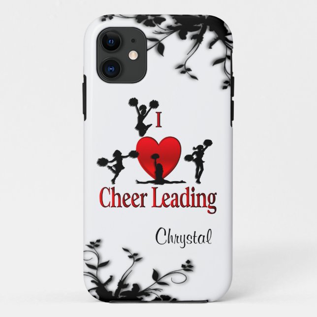 Ich höre Cheer Leading Personalisiert Case-Mate iPhone Hülle (Rückseite)