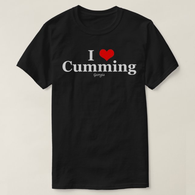 Ich höre Cumming, Georgia Tank Top (Design vorne)
