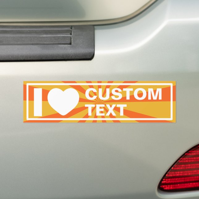 Ich höre Custom Retro Autoaufkleber (Auf Auto)