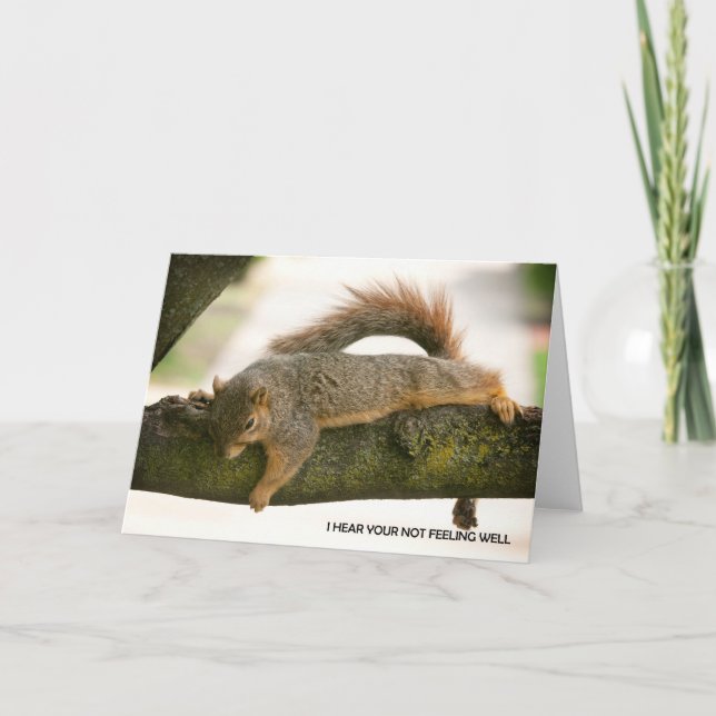 Ich höre dein nicht gut Gefühl Karte (Vorderseite)