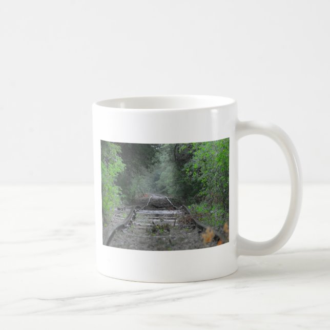 Ich höre den Zug ein Comin Kaffeetasse (Rechts)