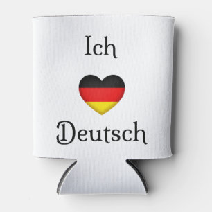 "Ich höre Deutsch" Lieblings-Sprachschulfach Dosenkühler