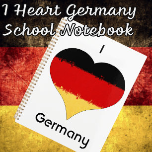 Ich höre deutsche Flagge Planer