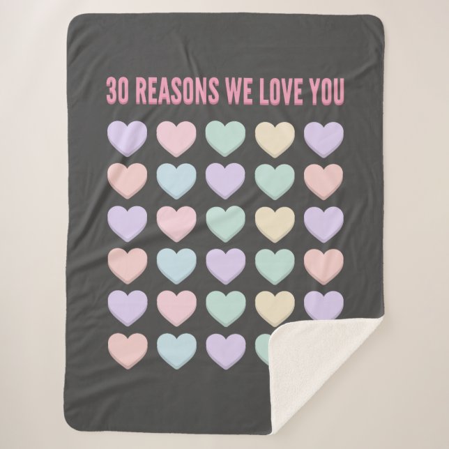 Ich höre dich - 30 Gründe, aus denen wir dich Lieb Sherpadecke (Vorderseite)