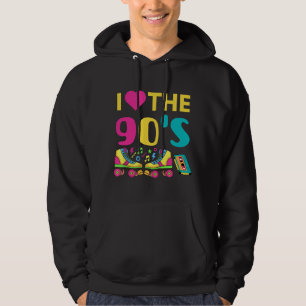 Ich höre die 90er, Vintage Retro-90er-Outfit Hoodie