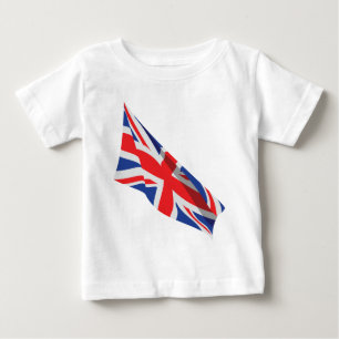 Ich höre die Jack Flag Flag UK/Union Baby T-shirt